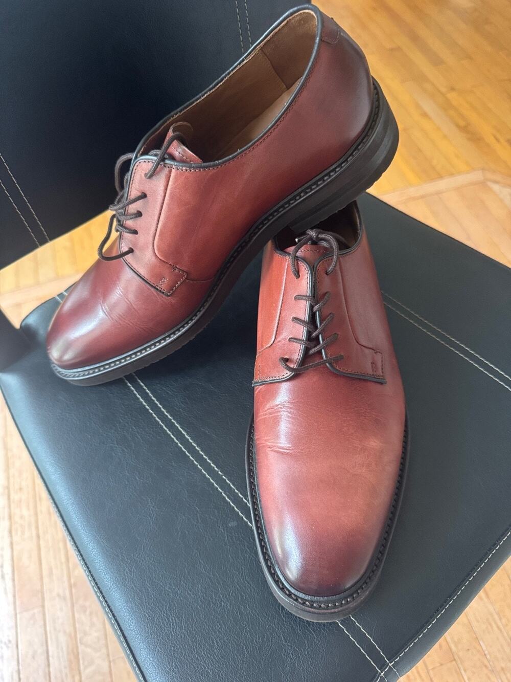 Allen Edmonds Men's Devin Lace-Up Derby Dress Shoes Size 11 D (700